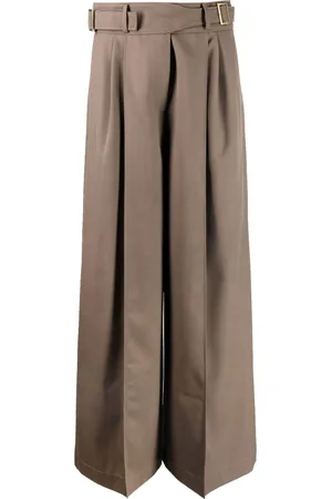 REJINA PYO Wide-leg tailored trousers