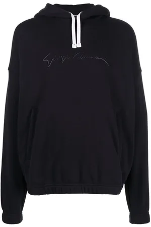 Giorgio Armani Logo-print cotton hoodie