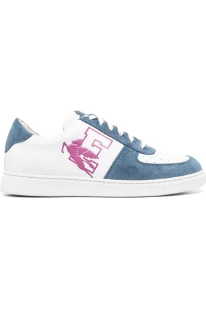 Etro Pegaso two-tone sneakers