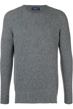 DRUMOHR Crew neck brushed sweater