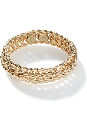 John Hardy 14kt yellow Kami Chain 4.5mm band ring
