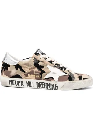 Golden Goose Superstar camouflage low-top sneakers