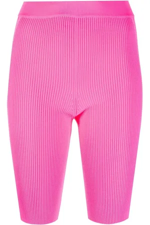 Jacquemus Ribbed-knit cycling shorts