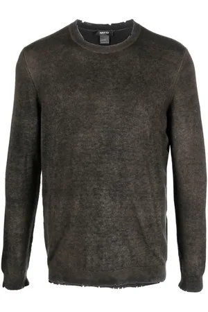 AVANT TOI Distressed lightweight jumper