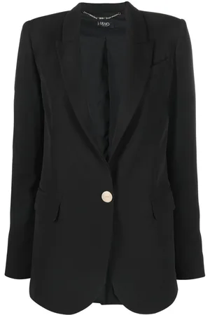 Liu Jo Peak-lapels single-breasted blazer