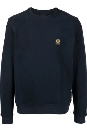 Belstaff Logo-patch cotton sweatshirt