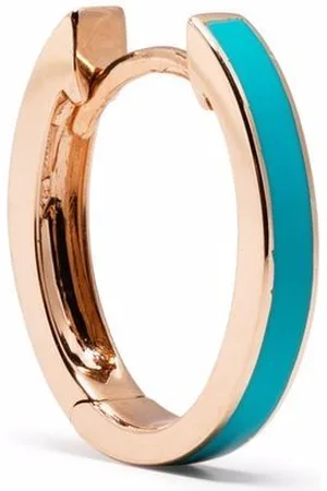ANAPSARA 18kt rose gold Micro Cosmos single hoop earring