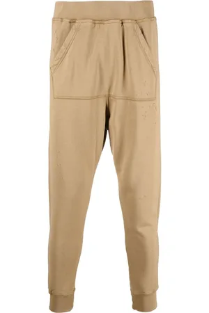 Dsquared2 Tapered cotton track pants