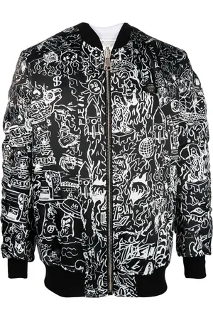Philipp Plein Skull-print bomber jacket