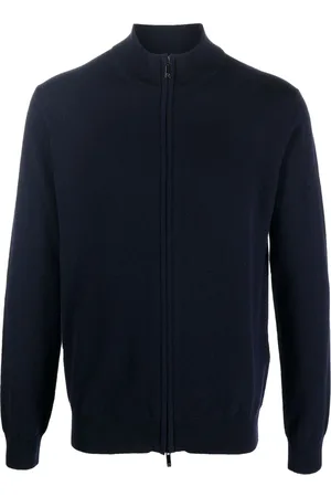 Giorgio Armani Zip-up long-sleeve cardiga