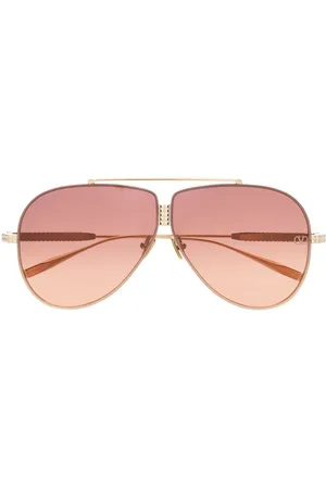 VALENTINO GARAVANI Rockstud pilot-frame sunglasses