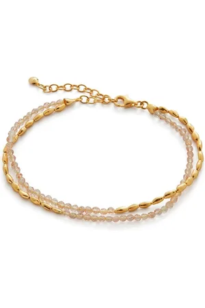 Monica Vinader Mini Nugget gemstone beaded bracelet