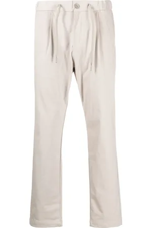 HERNO Drawstring straight-leg trousers