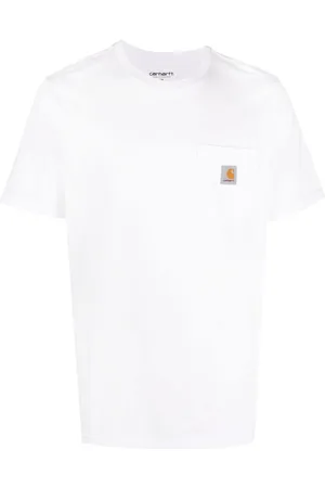 Carhartt Logo-patch cotton T-shirt