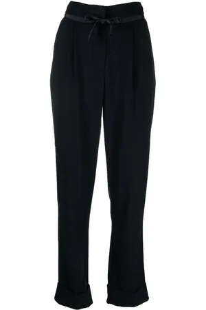 Emporio Armani Pleat-straight leg trousers