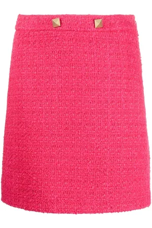 VALENTINO GARAVANI Tweed mini skirt