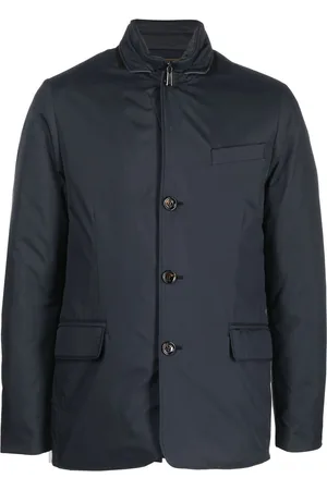 MOORER Single-breasted padded jacket