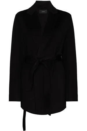 Joseph Cenda double-face belted coat