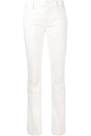 Frame Mid-rise bootcut jeans