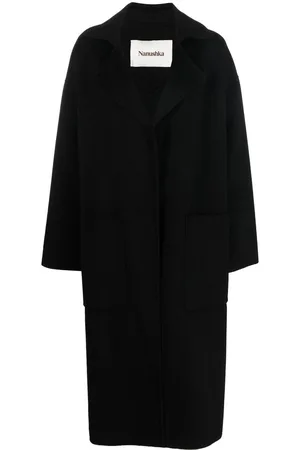 Nanushka Alamo single-breasted wool coat