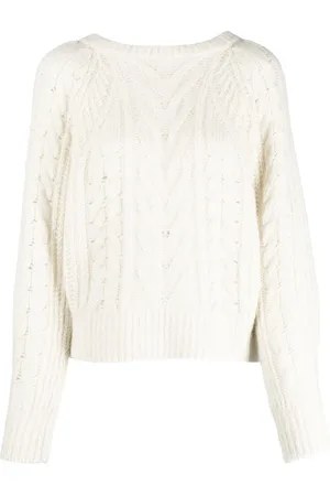 IRO Cable-knit wool-blend jumper