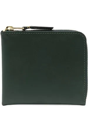 Comme des Garçons Zip-up leather wallet