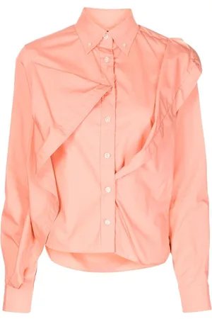 Kolor Asymmetric-detail long-sleeve shirt
