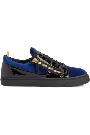 Giuseppe Zanotti Frankie velvet-panel sneakers