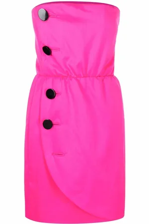Givenchy 1980s strapless minidress
