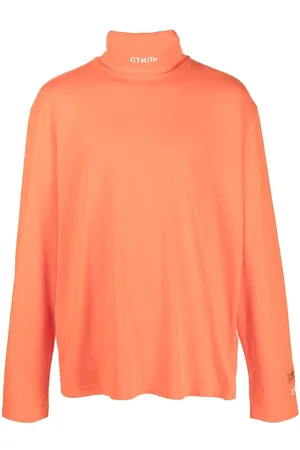 Heron Preston Logo-detail roll-neck jumper