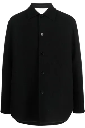 Jil Sander Button-up wool shirt jacket