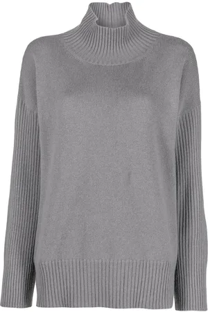 LORENA ANTONIAZZI Cashmere turtleneck knitted jumper