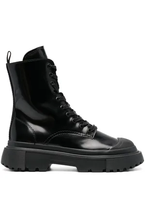 Hogan Lace-up combat boots