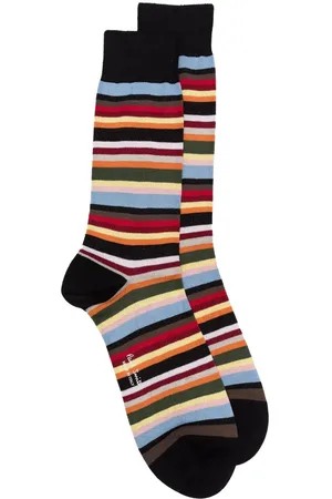Paul Smith All-over stripe-print socks