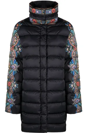 Etro Printed quilted coat