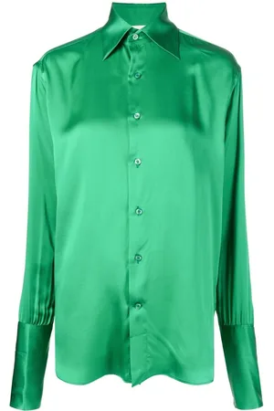 Woera Long-sleeve silk shirt