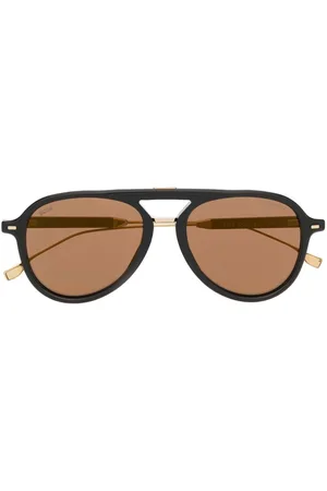 HUGO BOSS Pilot-frame design sunglasses