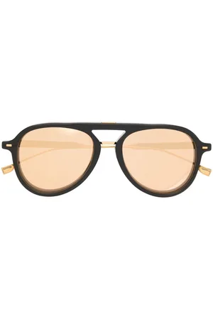 HUGO BOSS Pilot-frame design sunglasses