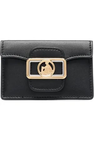 Lanvin Logo-plaque detail foldover wallet