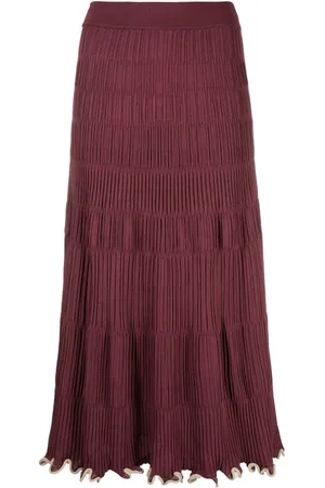 Simkhai Malia knitted midi skirt