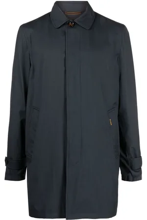 MOORER Vittor-Go wool-silk overcoat