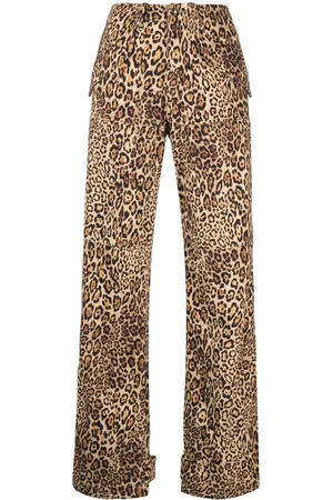 Etro Leopard-print cargo trousers