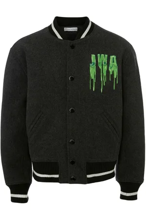 J.W.Anderson Logo-embroidered bomber jacket