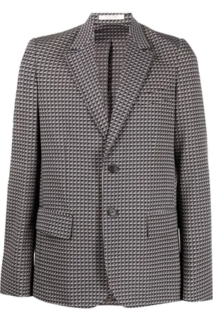 VALENTINO GARAVANI Geometric-pattern print blazer