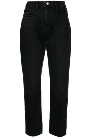 Frame Tapered high-waist jeans