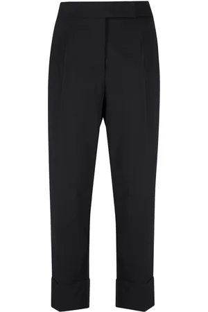 BLANCA Pressed-crease four-pocket tailored trousers