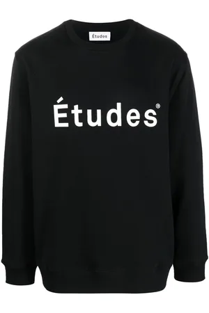 Etudes Logo-print organic-cotton sweatshirt