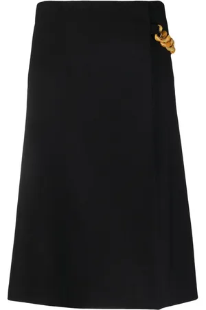 Stella McCartney Falabella chain A-line skirt