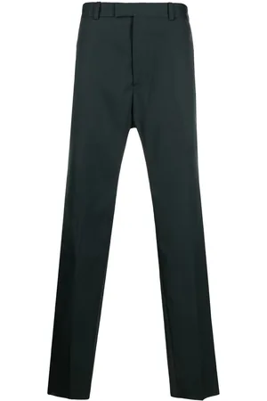 OAMC Contrast-stitching straight-leg trousers