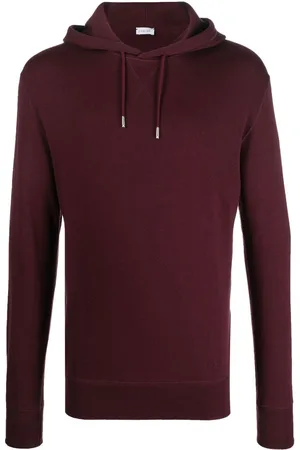 CARUSO Embroidered-logo detail hoodie